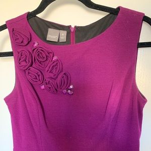 Muse dress with flower, gem details